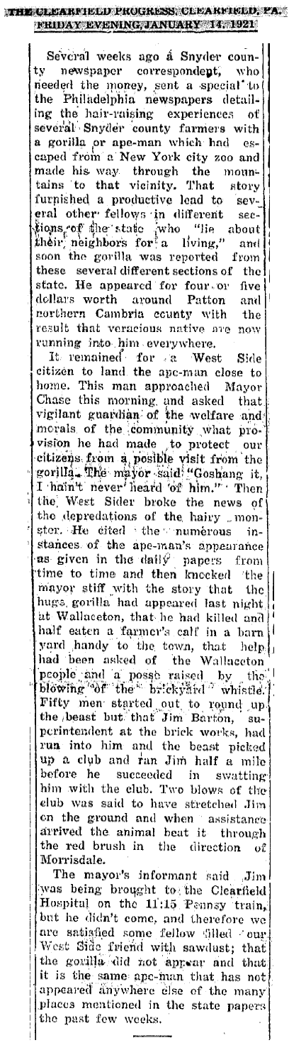 newspaper article. Old newspaper article