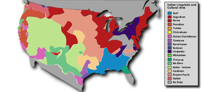 cree tribe  map