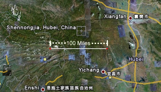 hubei map